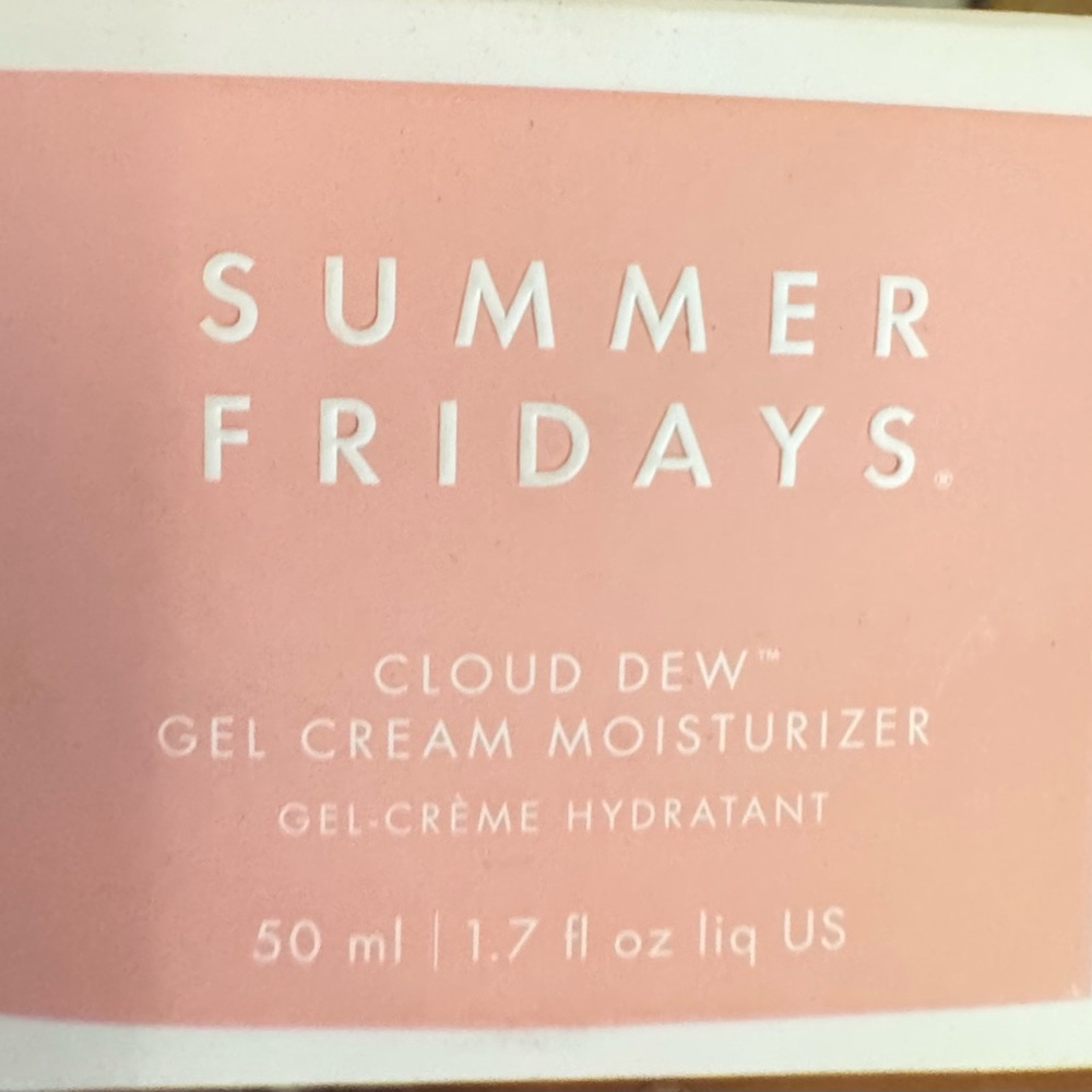 Summer Fridays Cloud Dew Gel Cream Moisturizer - Pink